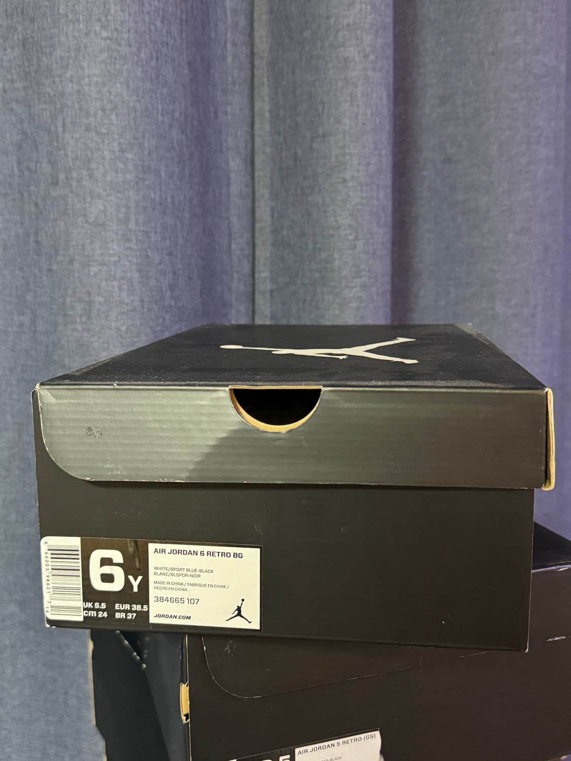 나이키 에어조던 6 흰파 운동화 상품이미지5