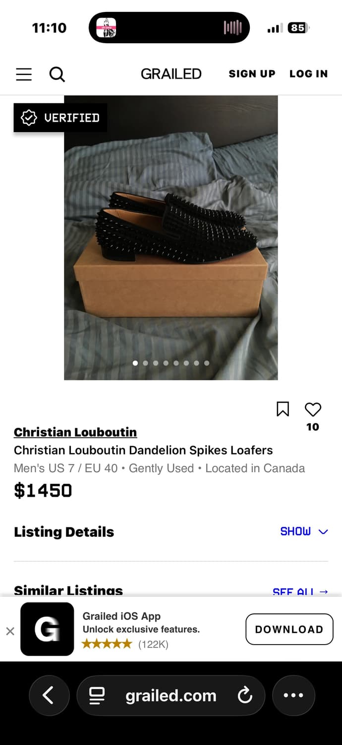 크리스찬 루부탱 단델리온 로퍼 상품이미지7