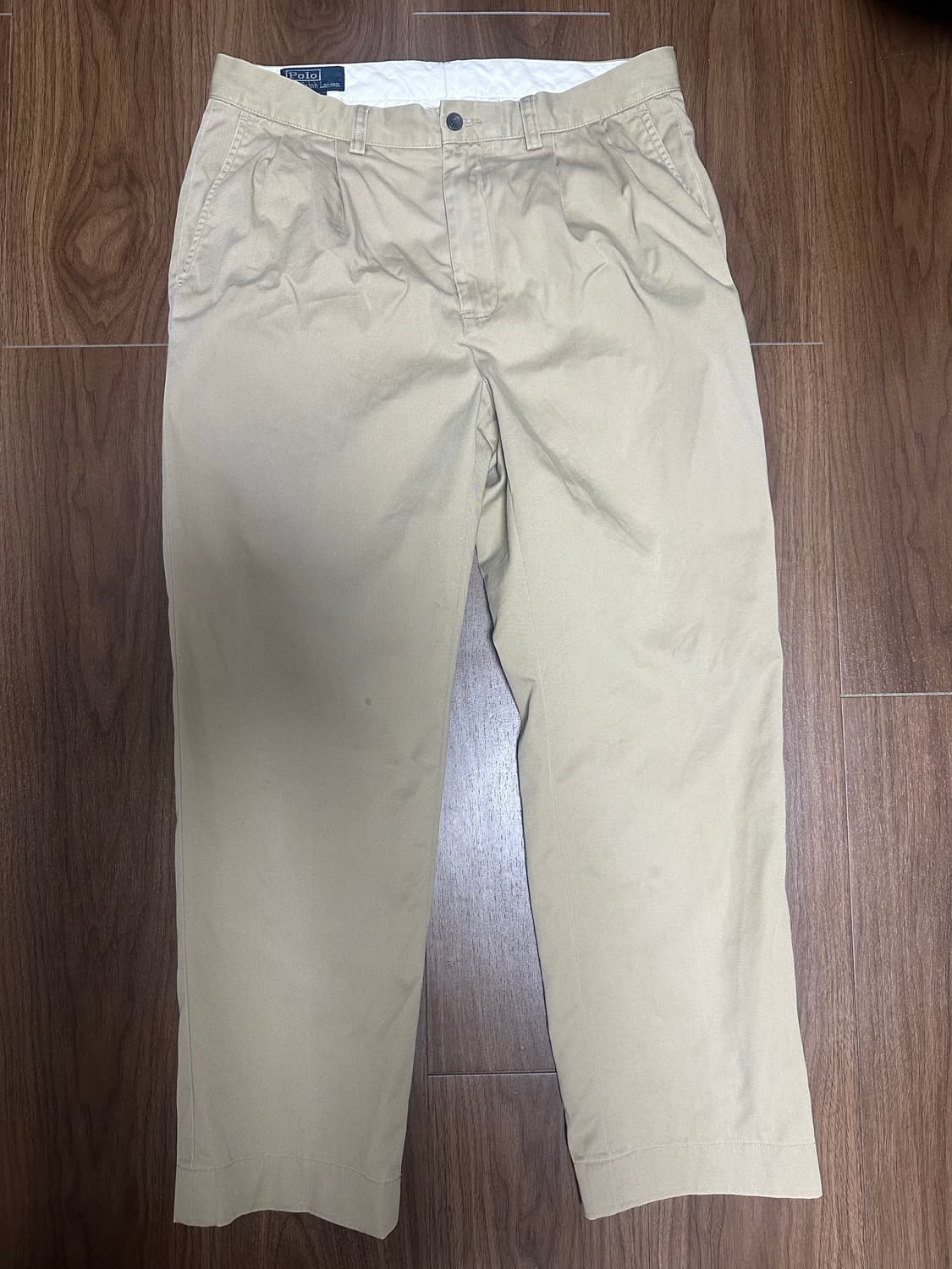 90s 빈티지 폴로 투턱 치노팬츠 상품이미지1