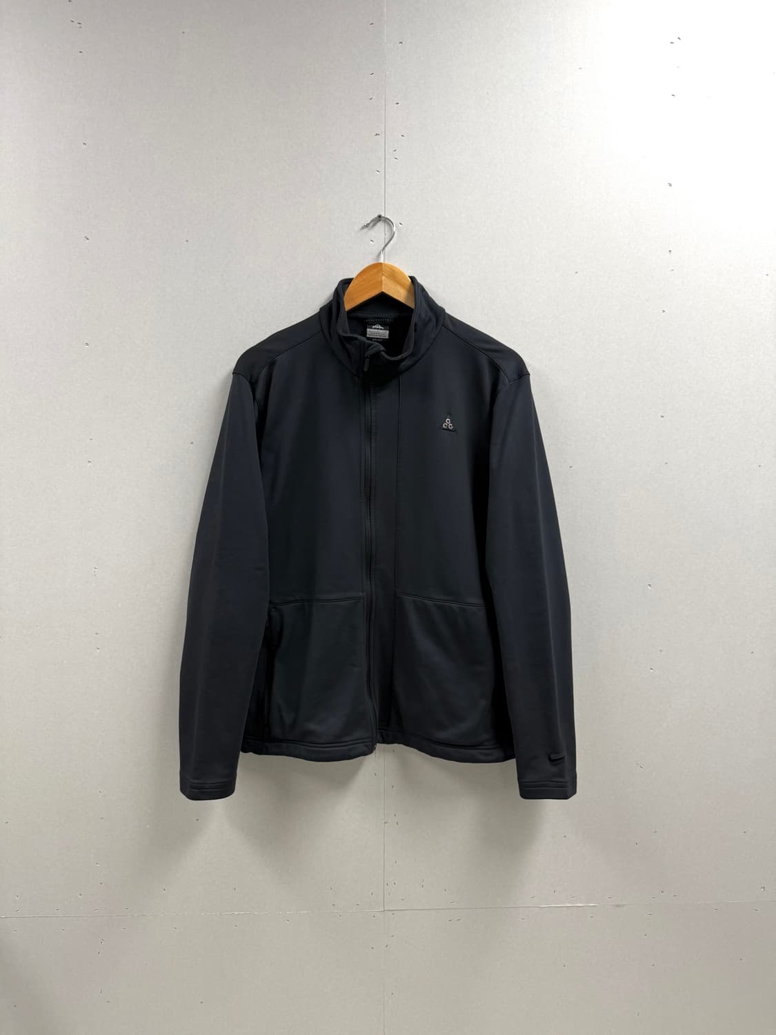 남성 100 / 나이키 ACG 기모 져지 집업 트랙탑 블랙 상품이미지1