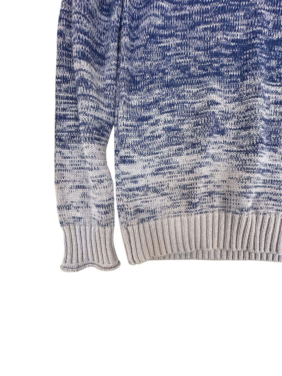 네이비 그라데이션 니트 상품이미지4