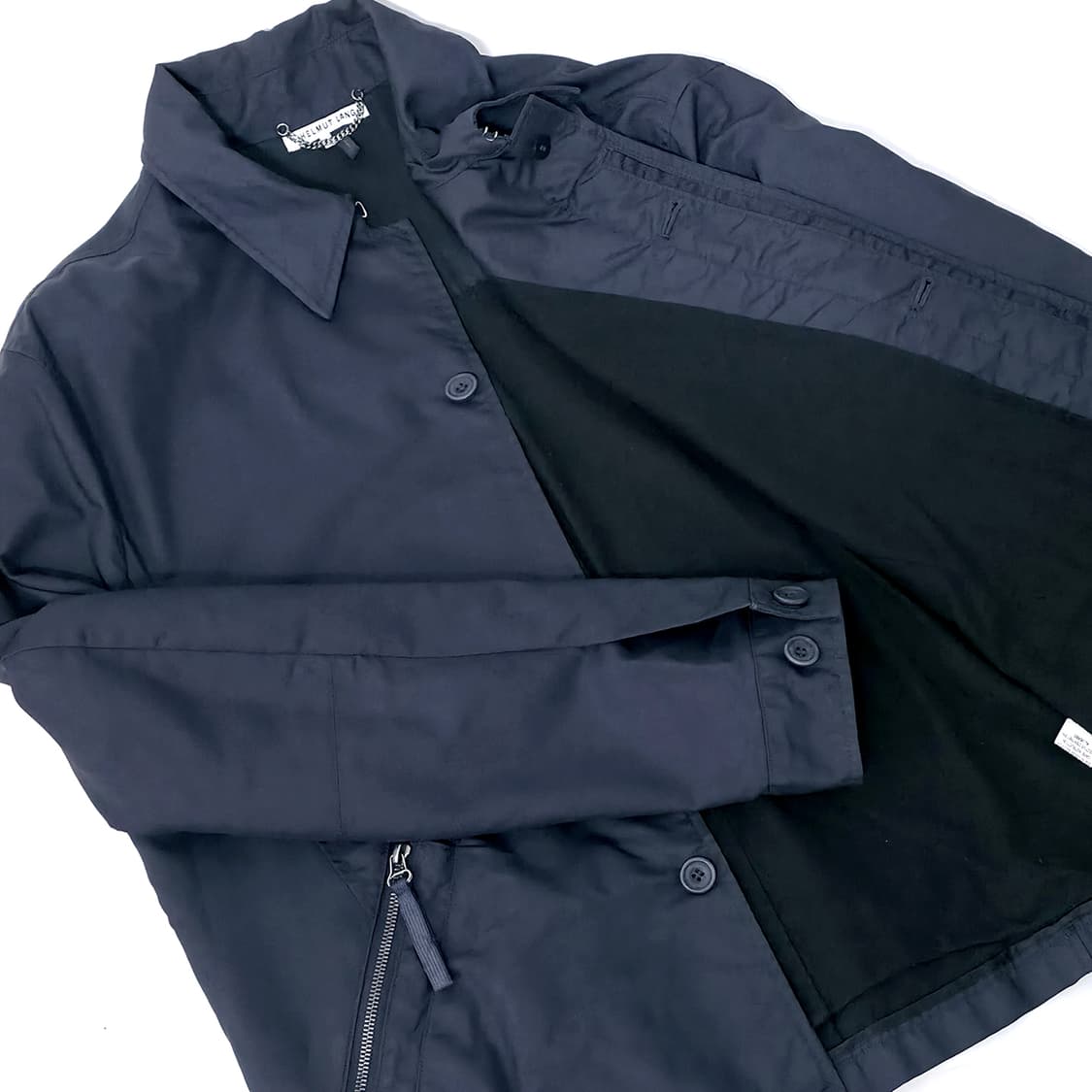 [XL] 헬무트랭 록 카라 자켓 네이비 상품이미지4