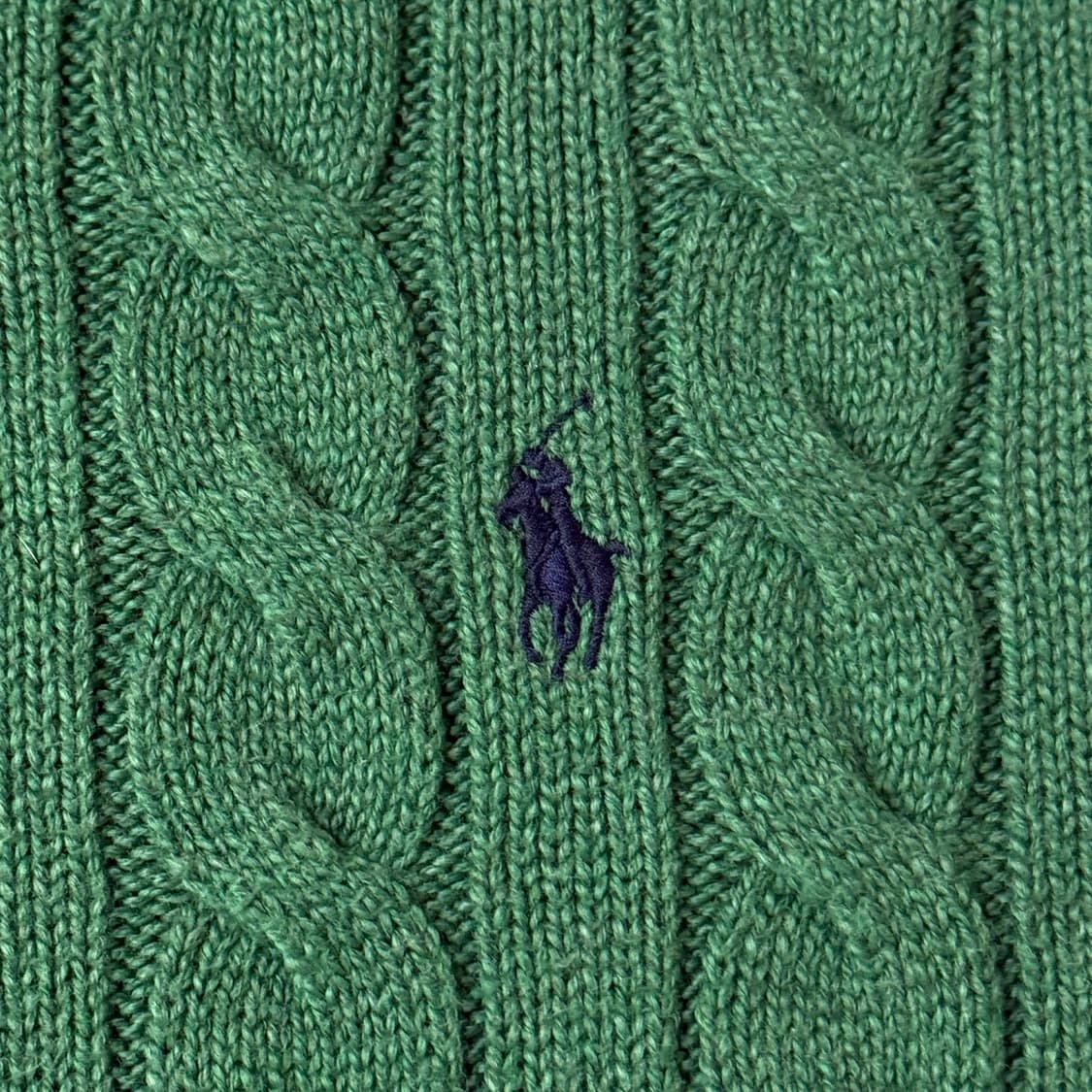 [정품 QR] 폴로 랄프로렌 꽈배기 니트 남성용 M 상품이미지5