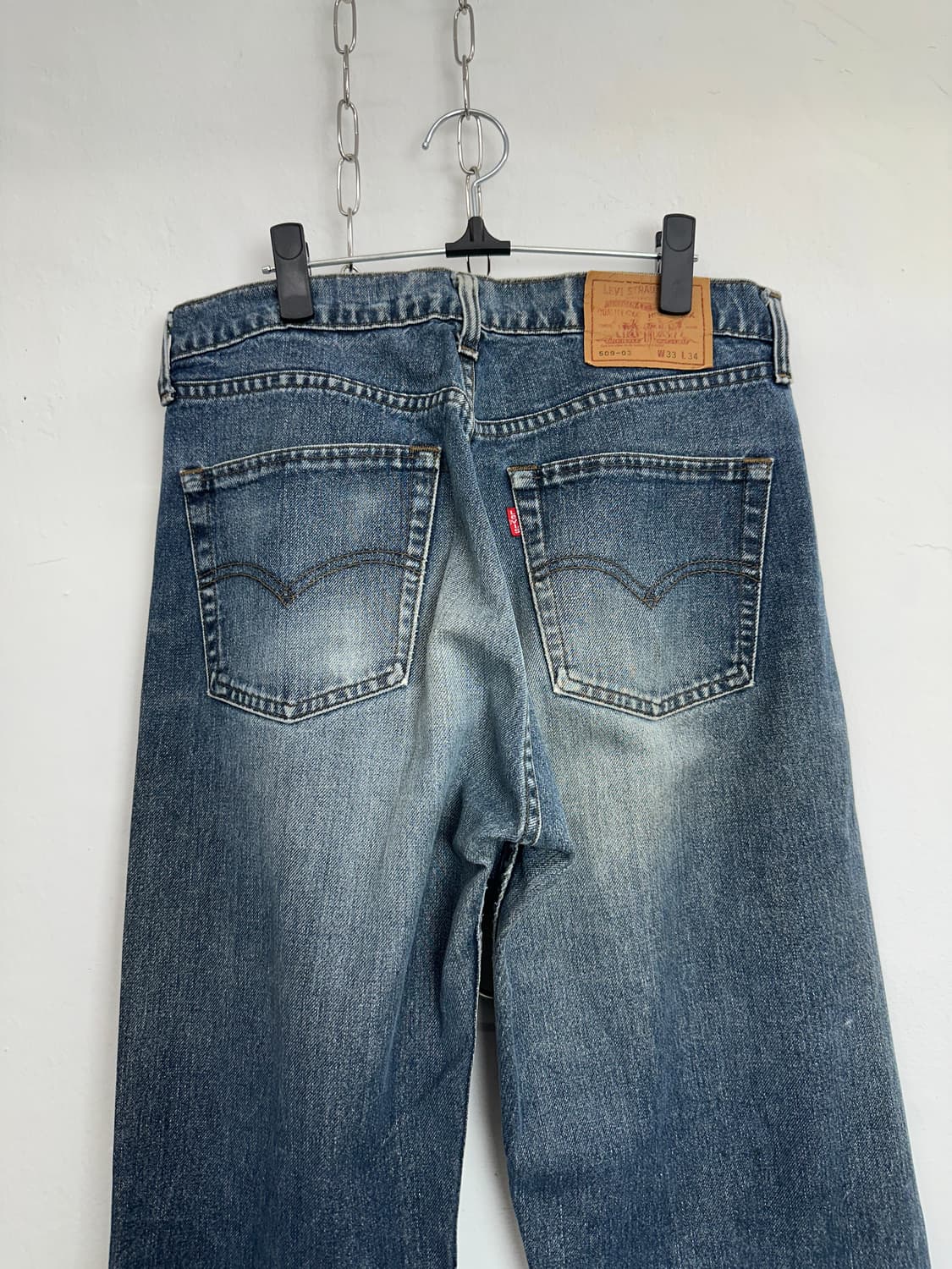 Levi’s 90s Japan 509 Faded Indigo Denim  상품이미지5