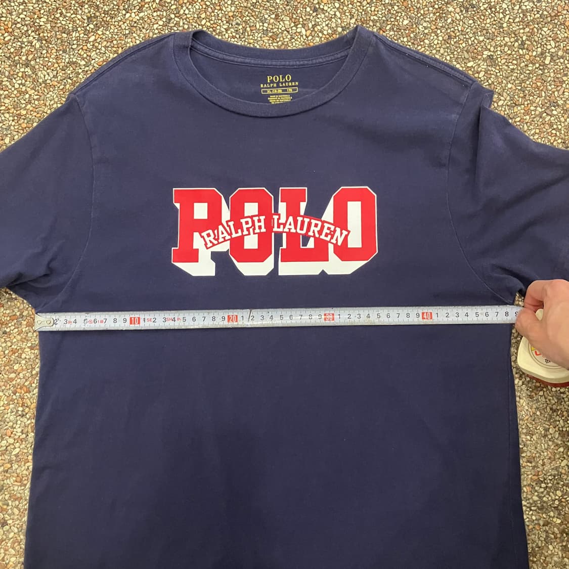 505 폴로 로고 반팔 네이비 상품이미지4