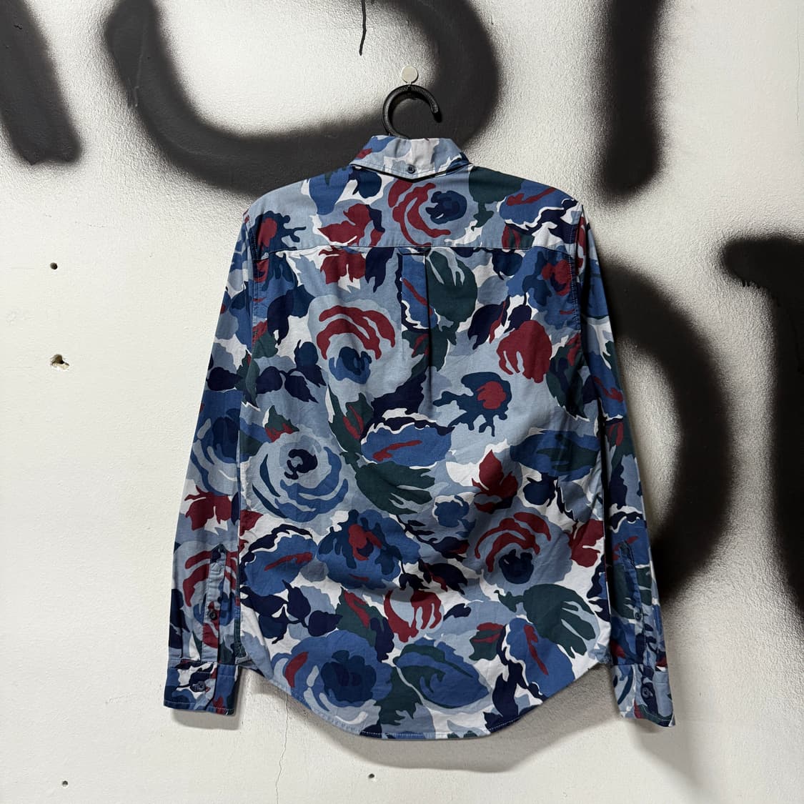 갭 플라워 카모 패턴 원포켓 옥스포드 셔츠 상품이미지2