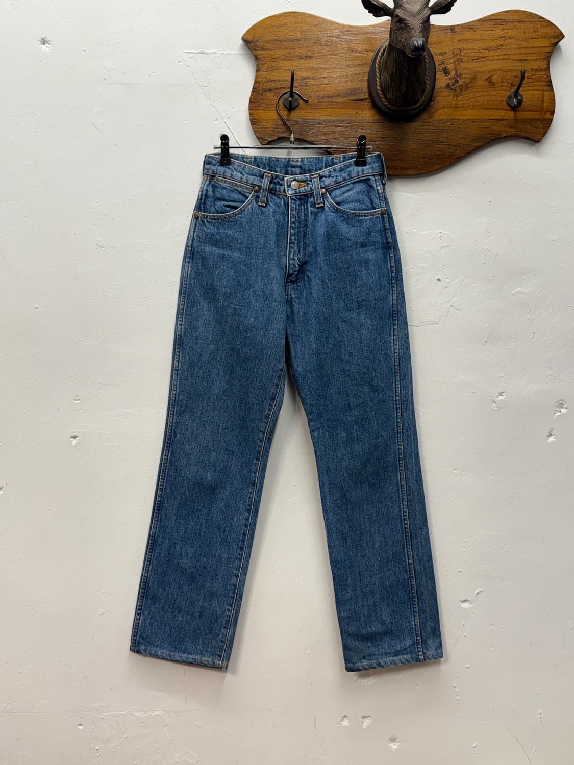 Japan Wrangler Blue Bell Straight Denim  상품이미지5