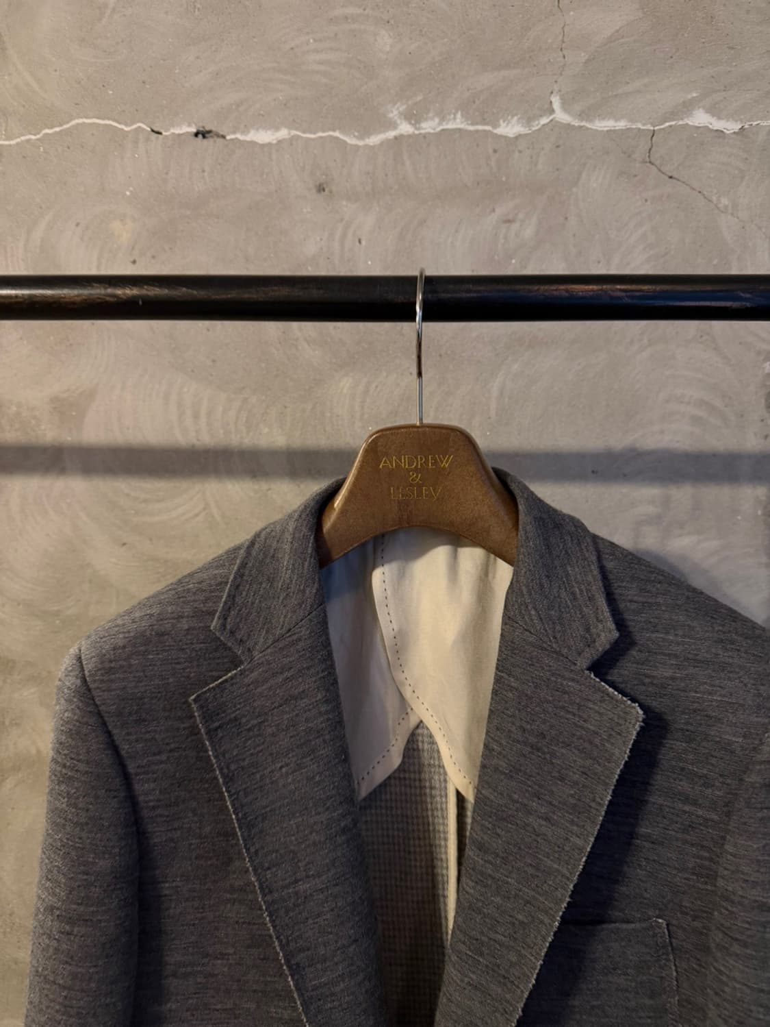 타임옴므 트위드 자켓 슬림100 상품이미지3