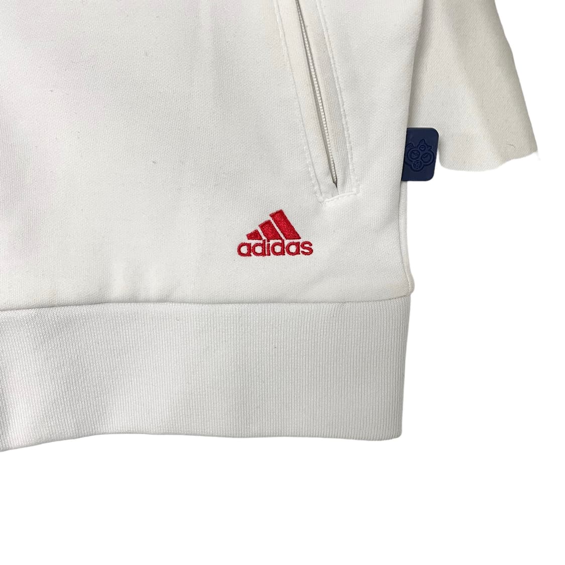 아디다스 우먼스 잉글랜드 트랙탑 져지 화이트 상품이미지4