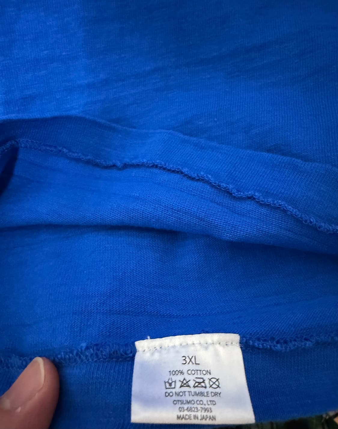 휴먼메이드 컬러 티셔츠 블루 상품이미지2