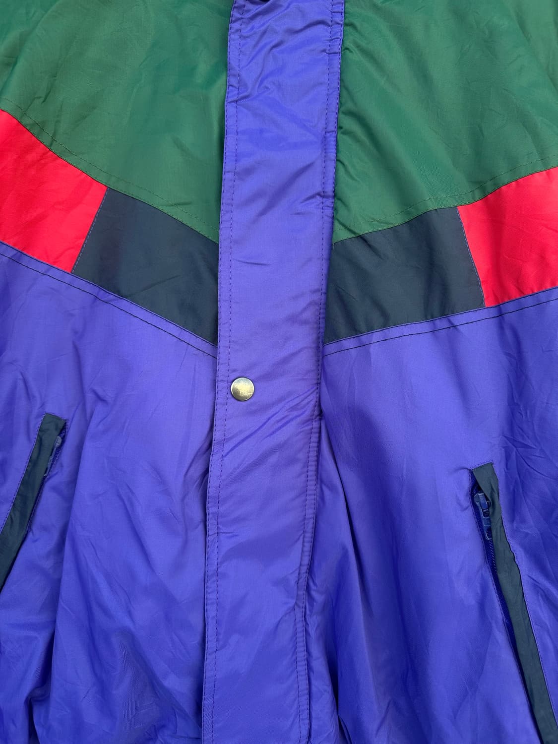 90s Retro Color-Block Windbreaker 상품이미지5