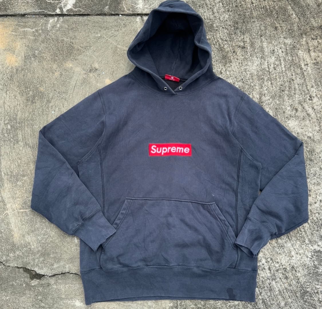 [L] 90s Supreme 슈프림 박스로고 후드티 상품이미지1