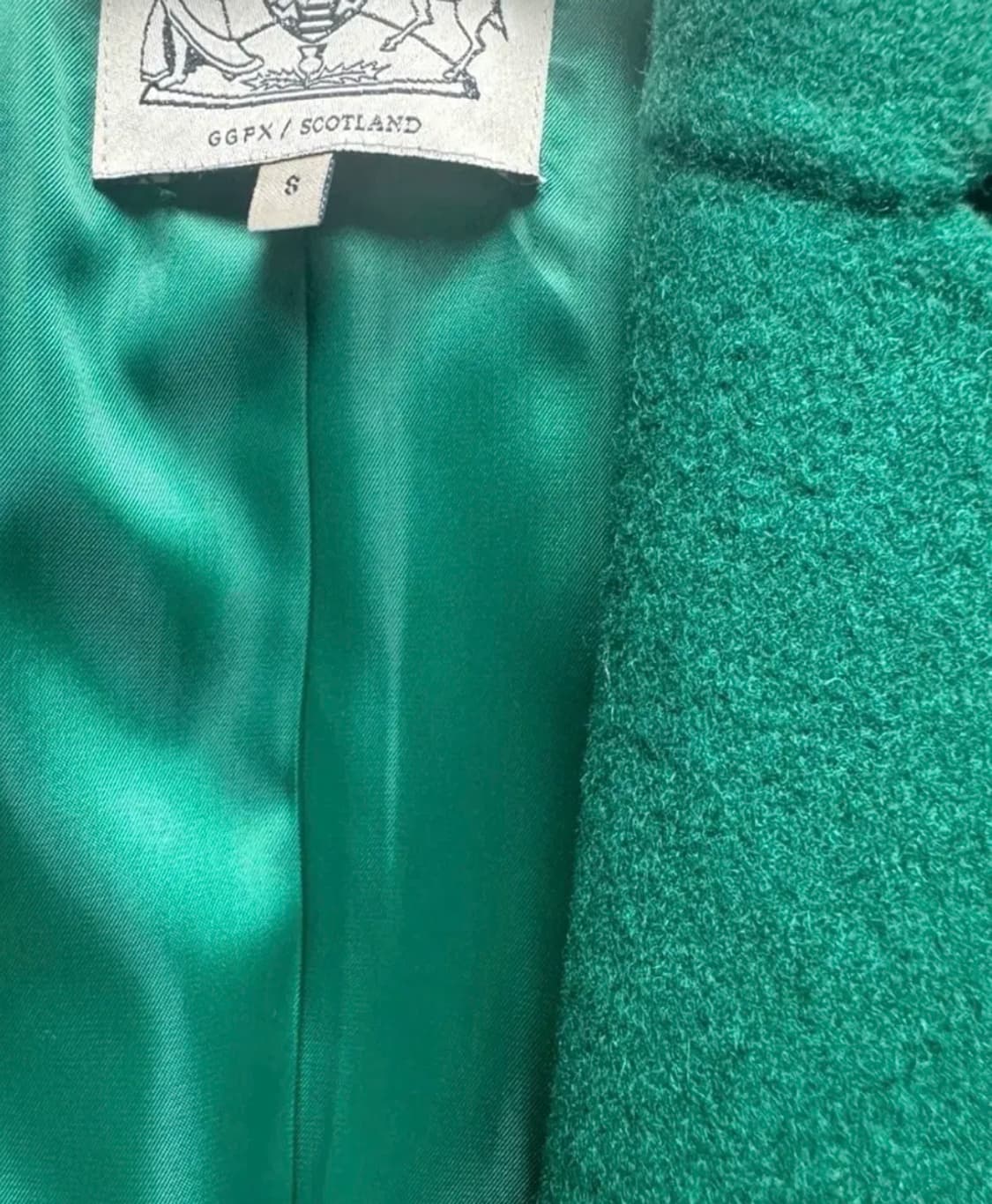 GGPX 그린 롱코트 상품이미지8