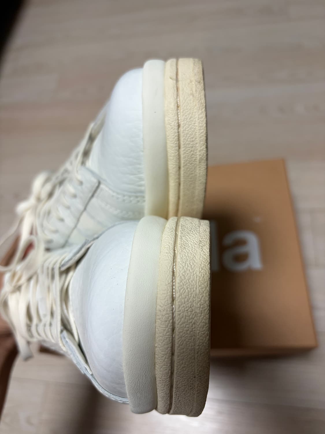 Y3 히쵸(Hicho) 코어화이트 크림화이트(1회 실착) 상품이미지3