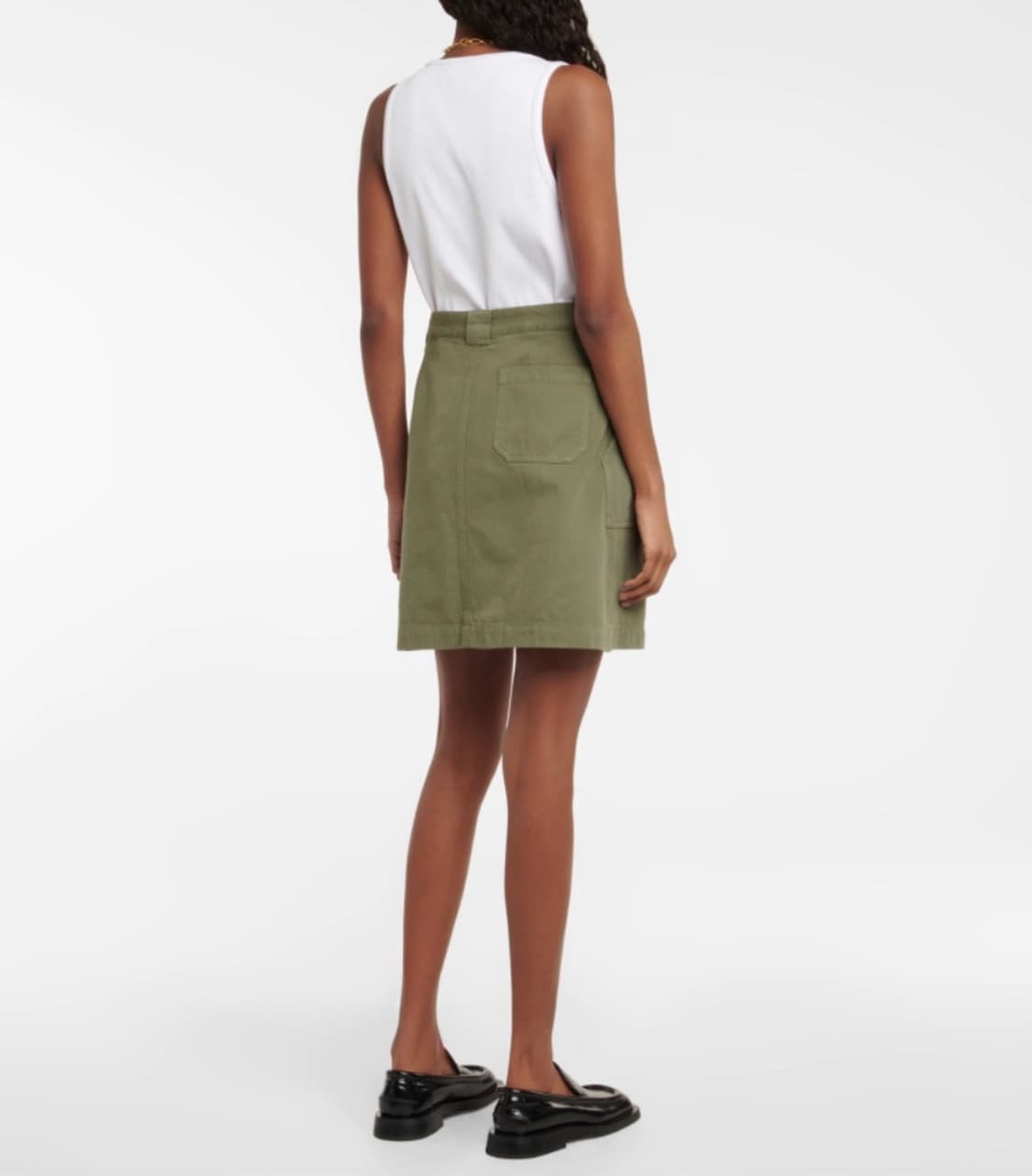 아페쎄 apc 레아 코튼 트윌 미니스커트  상품이미지2