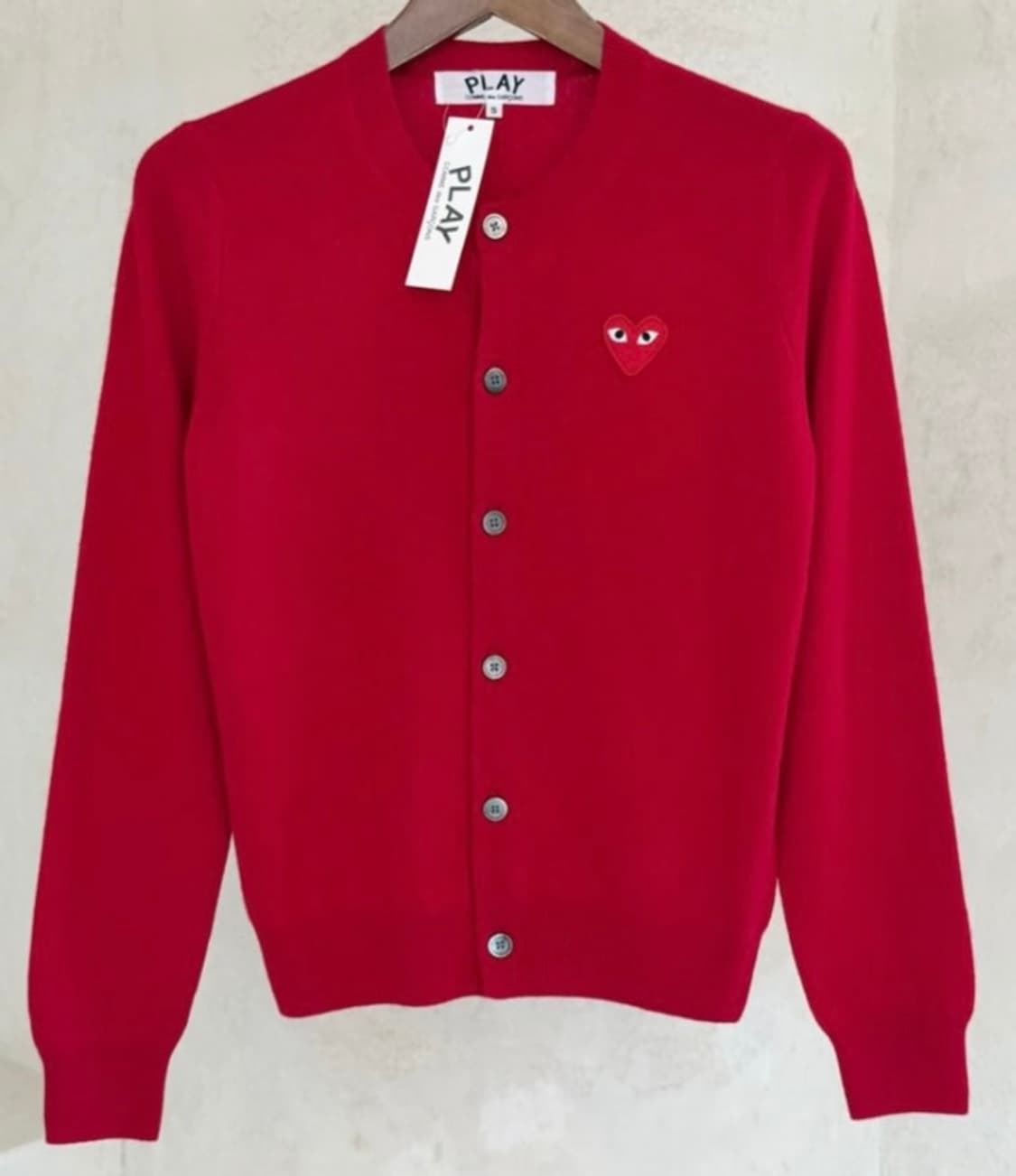 꼼데가르송 울100가디건 25/26 원터시즌 리미티드한정판 상품이미지5