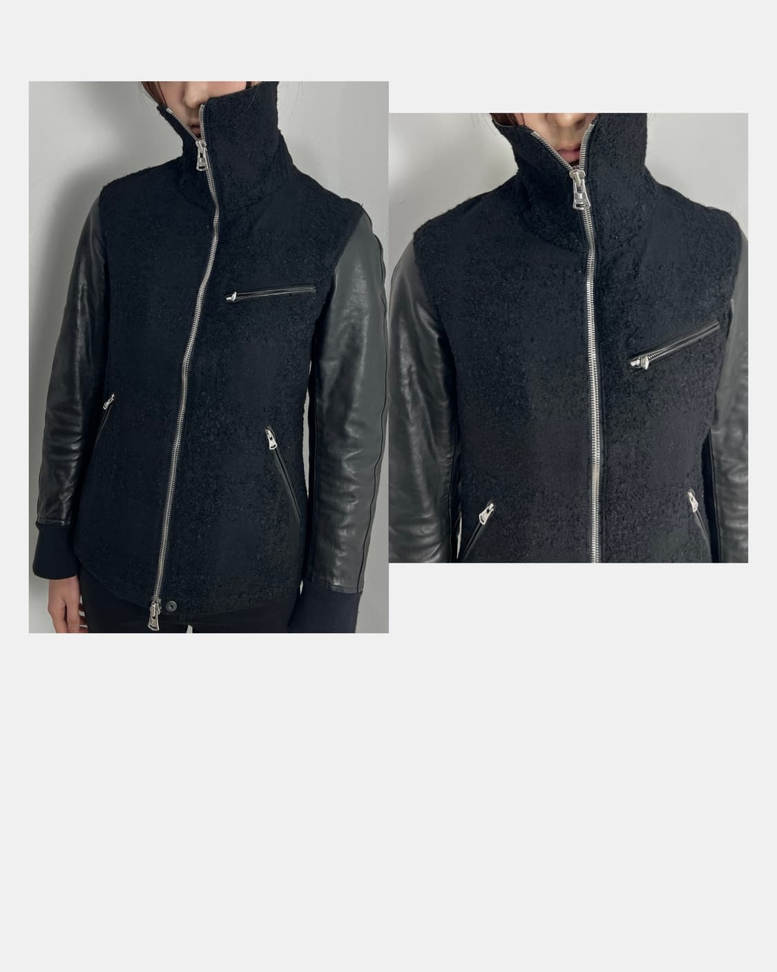 이사무 카타야마 백래쉬 Horse Leather Arm Jacket 상품이미지1