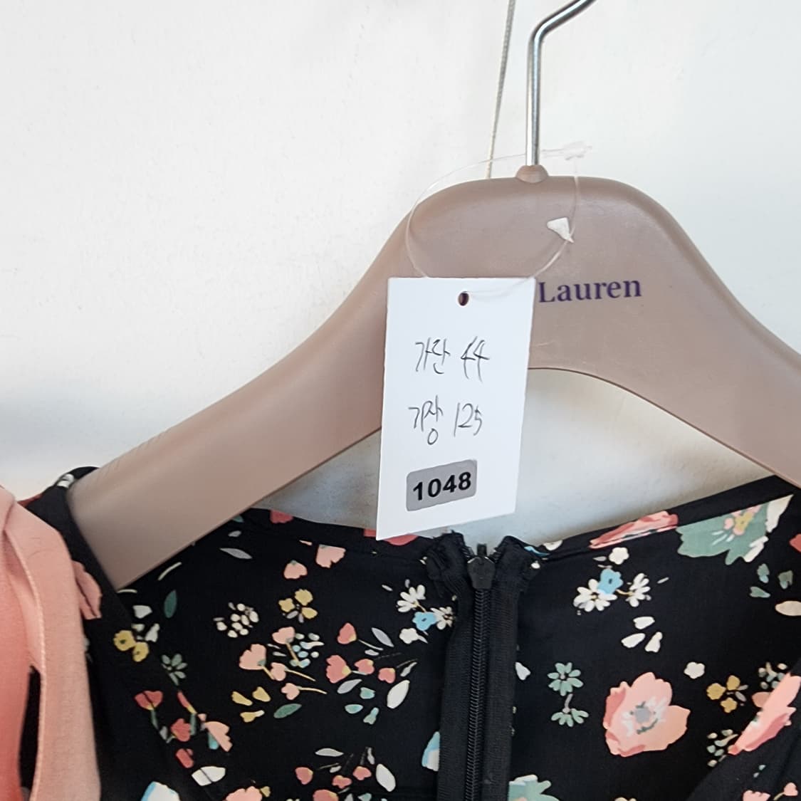 블루민 플라워 롱 원피스 리본끈 장식 상품이미지10