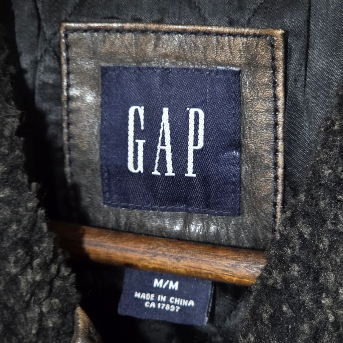 00S JPN 올드 갭 소가죽 트러거 자켓 상품이미지9