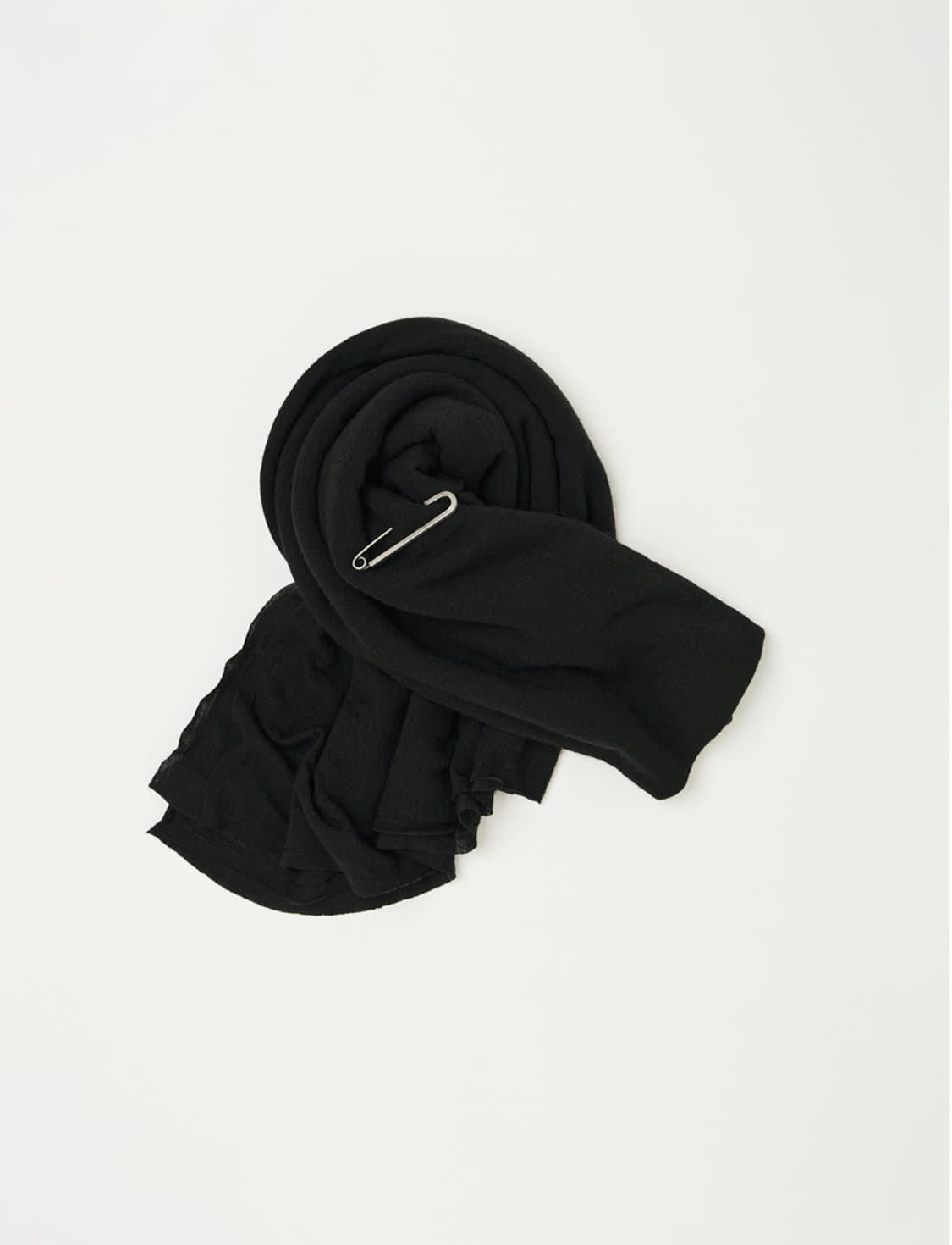 nothing everything 미니멀 울 텍스쳐 숄 상품이미지4