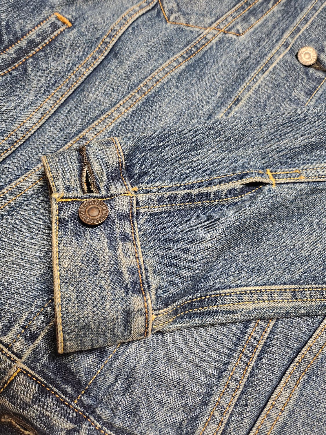 정품 리바이스(Levi's) 트러커 자켓 미디움(M) - 남녀공용 트러커 상품이미지5