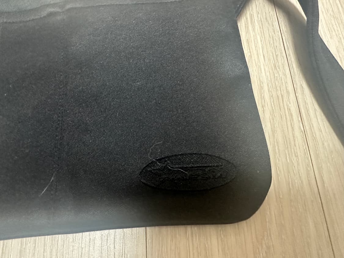 지초이 웨이스트 백 블랙 상품이미지2