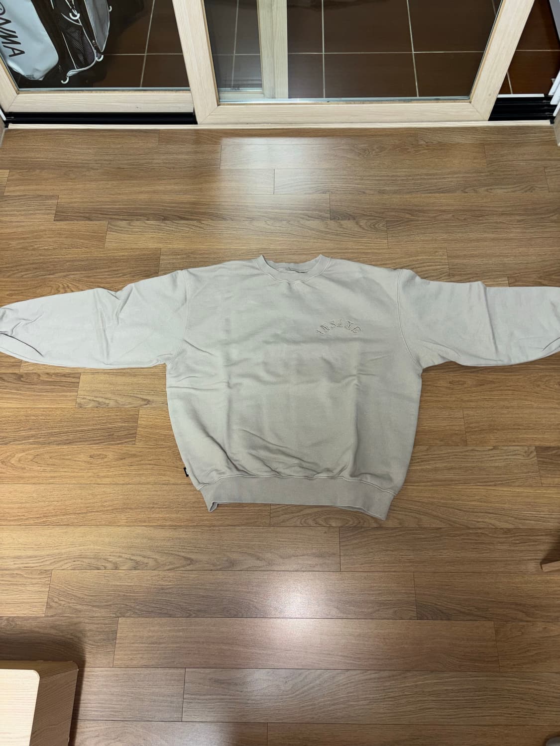 인세인개러지 Embroidered 크루넥 TAN 3 Size (텍 제거) 상품이미지2