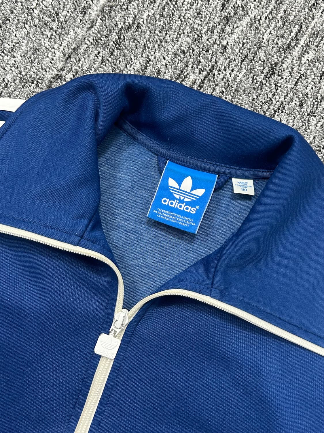 아디다스 딥블루 유로파 트랙탑 져지 L 상품이미지5