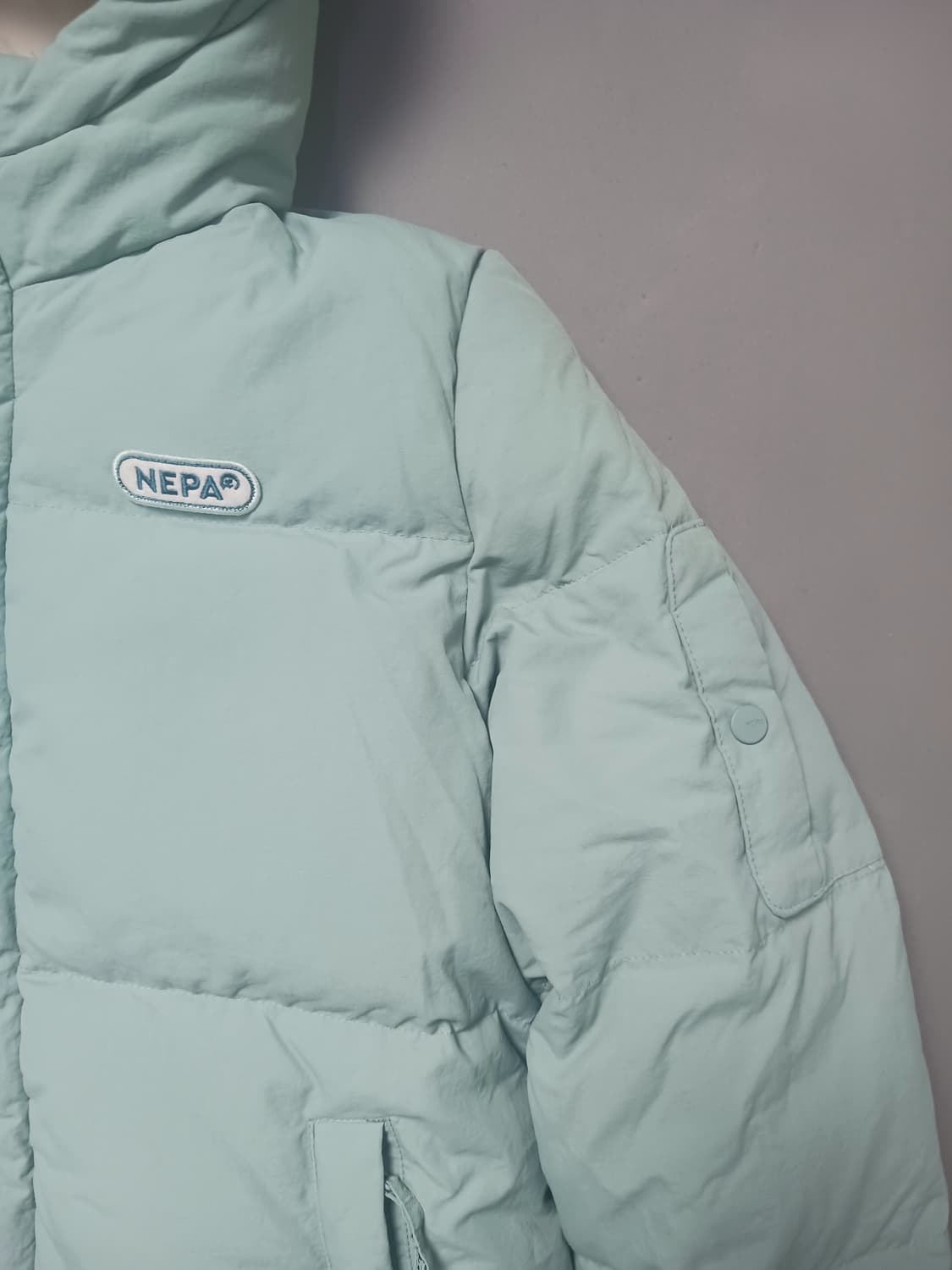 [155] 네파 키즈 타우루스 롱다운 자켓 제이드그린 상품이미지4