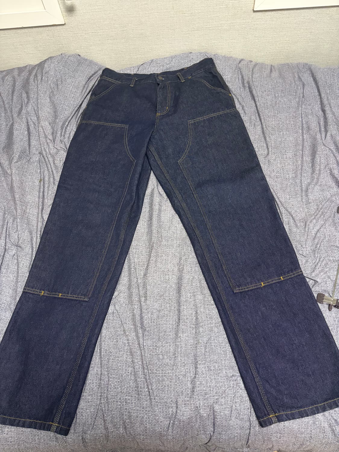 칼하트윕 더블니 데님 블루 린스드 새상품 30사이즈 상품이미지2