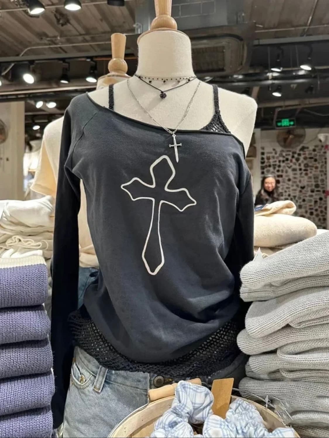 텍달린 새상품 브랜디멜빌 크로스 탑 상품이미지3