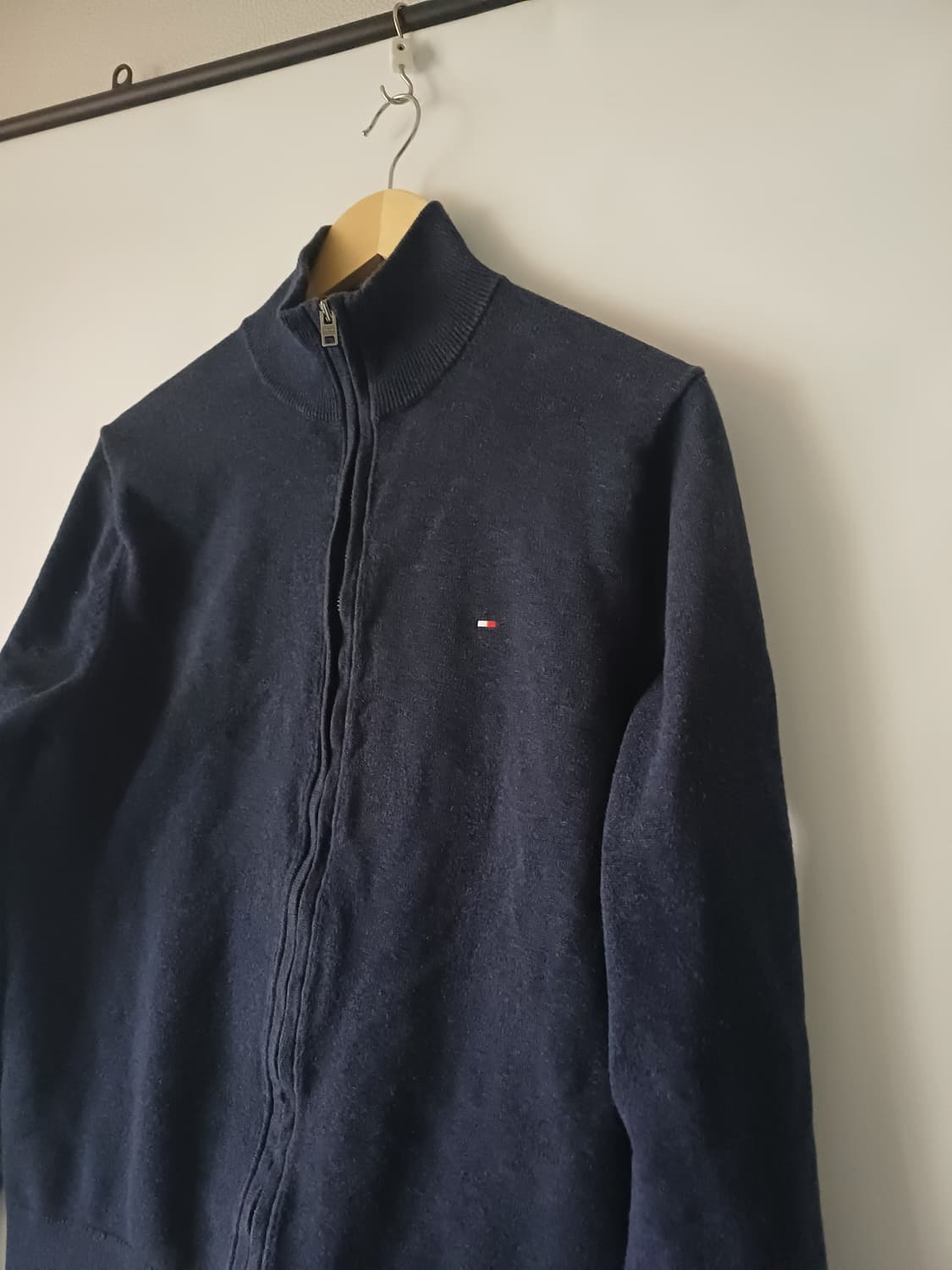 타미힐피거(Tommy Hilfiger) 프리미엄 코튼 풀집업 니트 [M] 상품이미지2