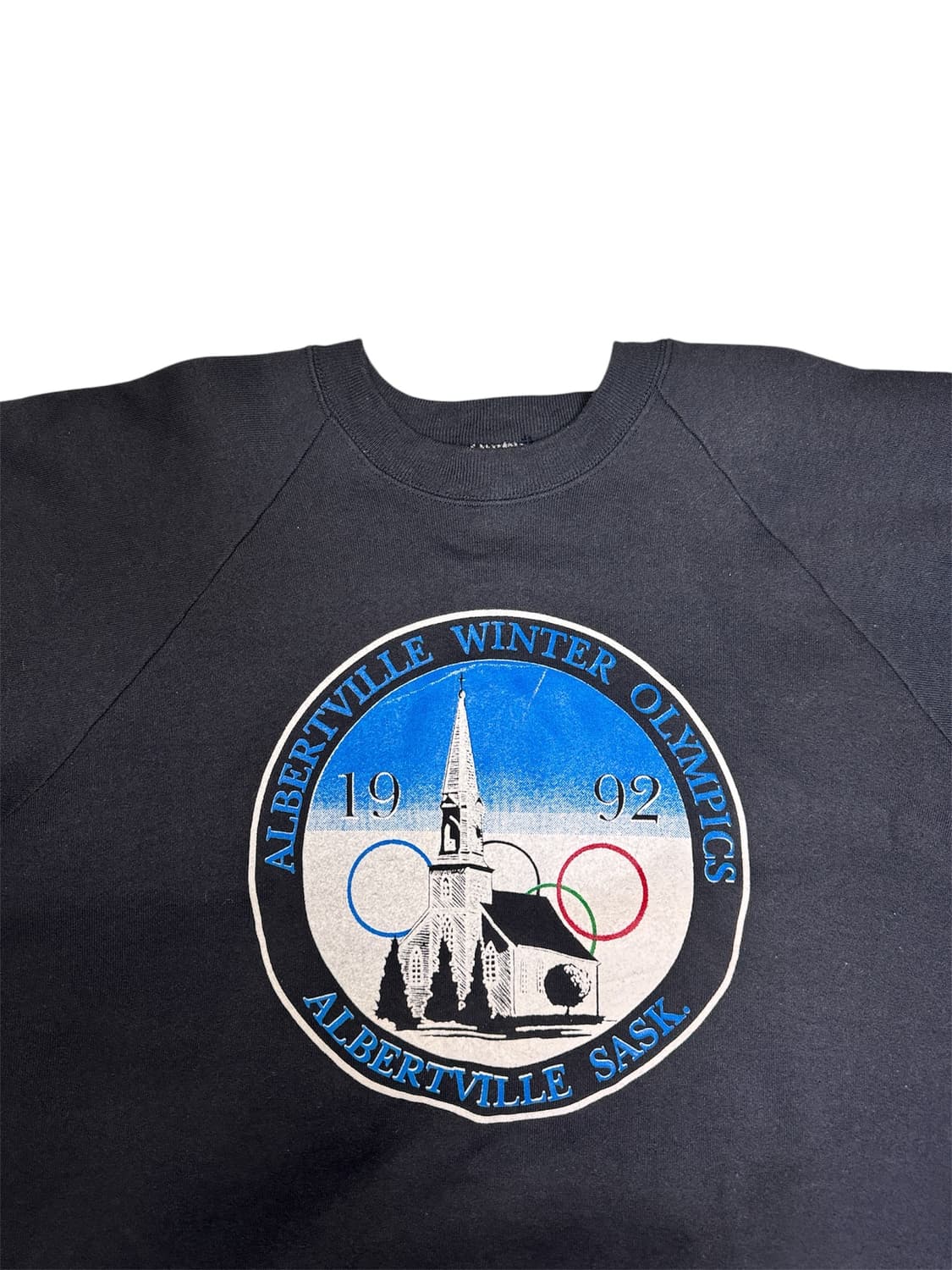 빈티지 알베르빌 ALBERTVILLE 92 동계 올림픽 맨투맨 XL 상품이미지4