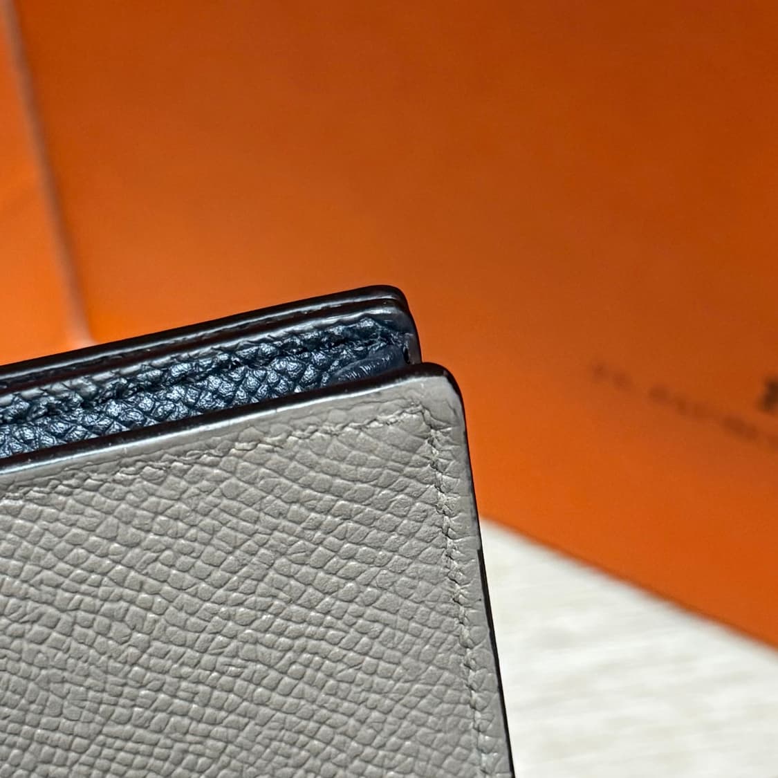 [S급/OS] 에르메스 베안 에토프 은장 장지갑 상품이미지8