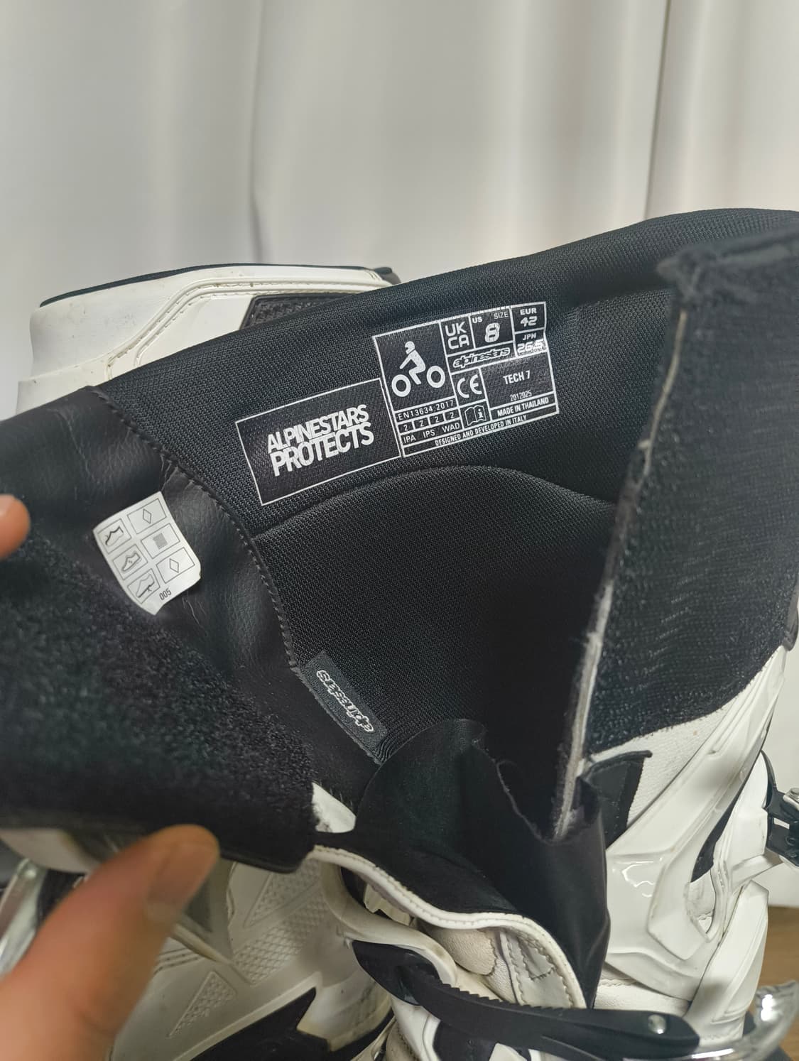 알파인스타 테크7 화이트 상품이미지6