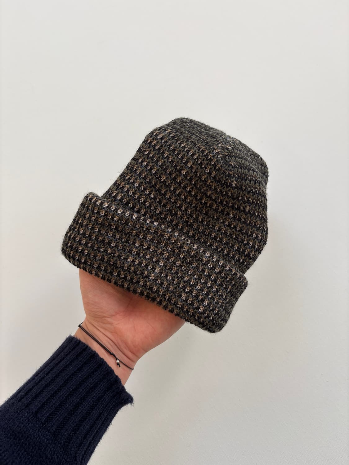 USA KNIT CAP (mixed black) (#006) 상품이미지3