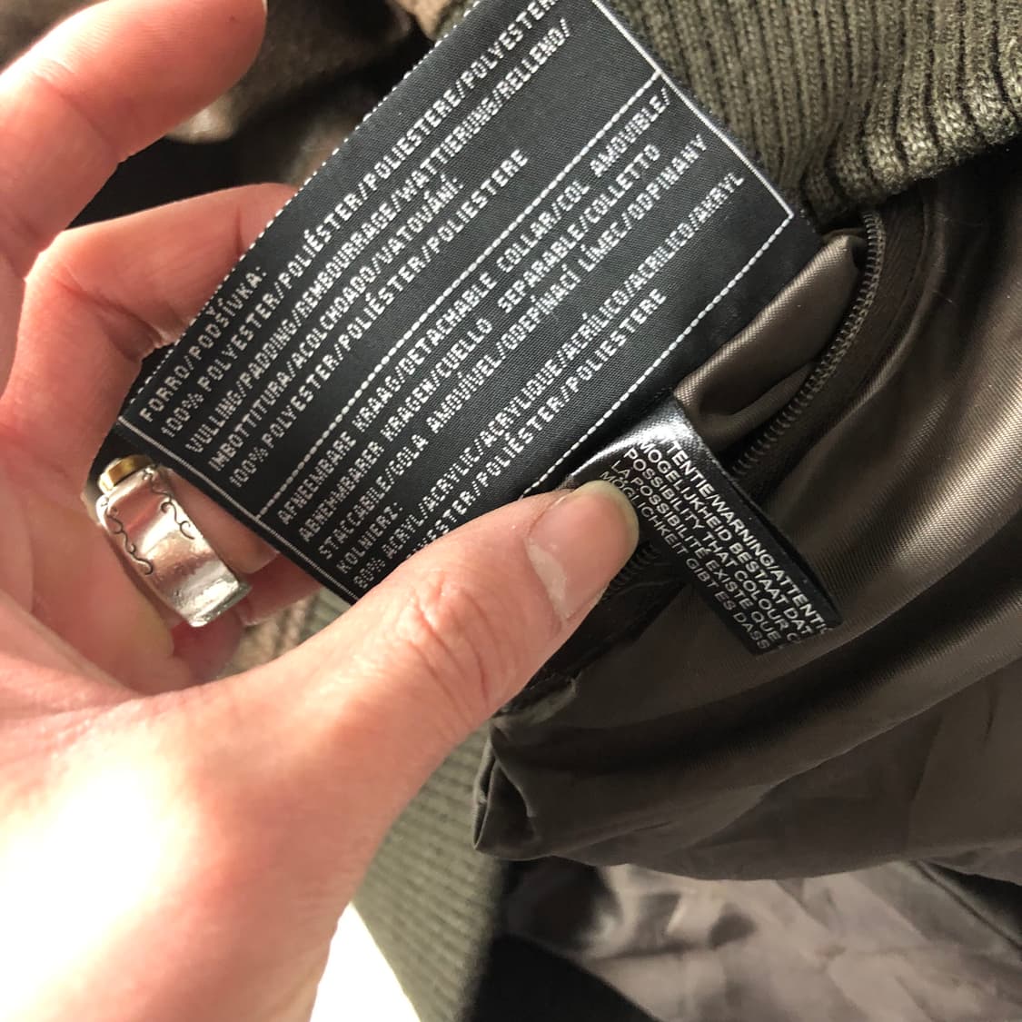 Donar 쉐어링 카라 레더자켓 *퍼탈부착가능 상품이미지8