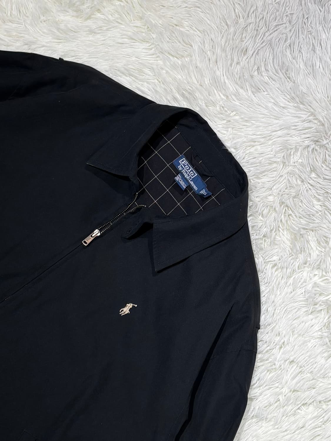 폴로랄프로렌 베이지포니 블랙 스윙톱 자켓 상품이미지4