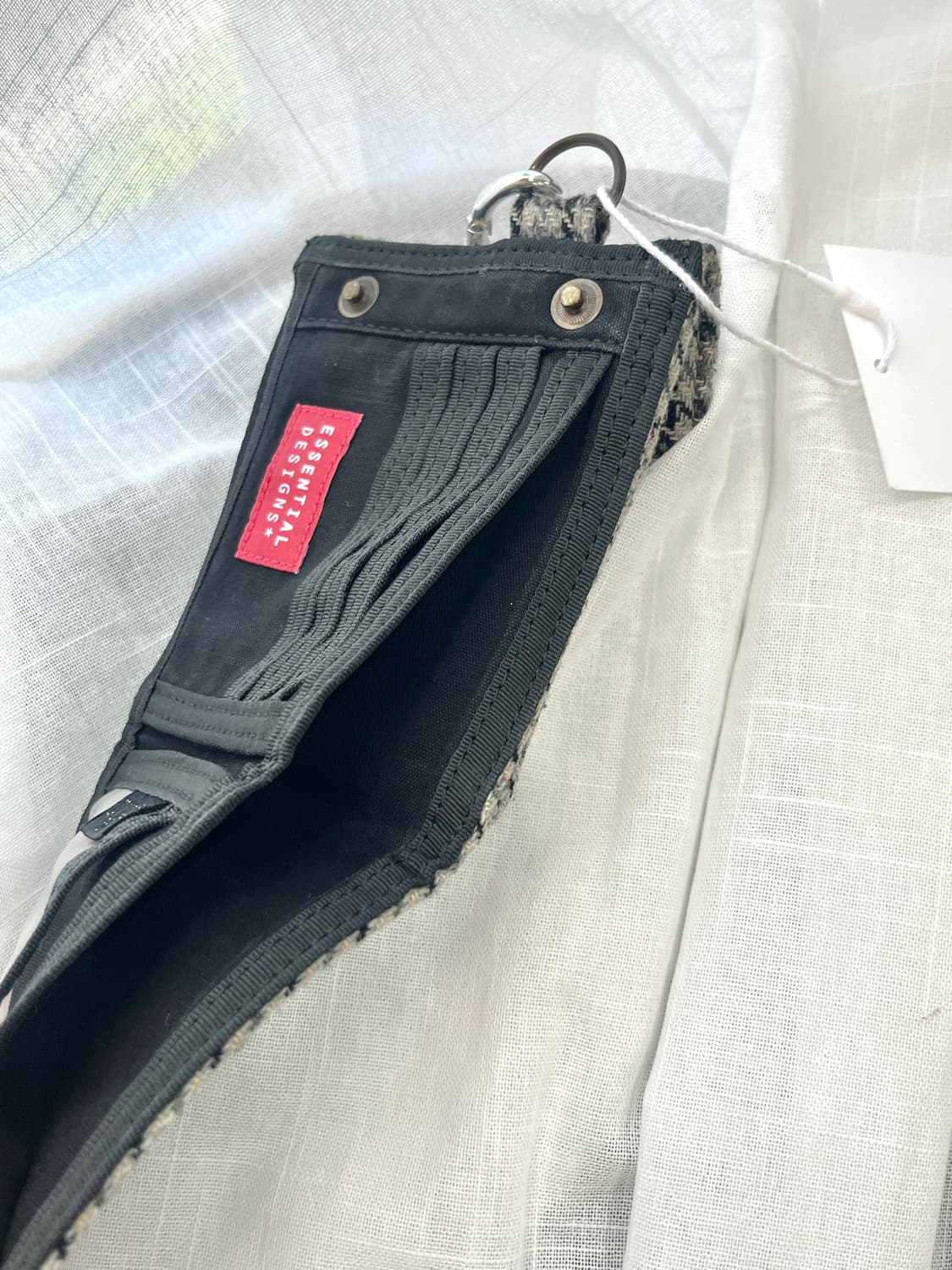 포터x에센셜디자인 울트위드 지갑 그레이 상품이미지7