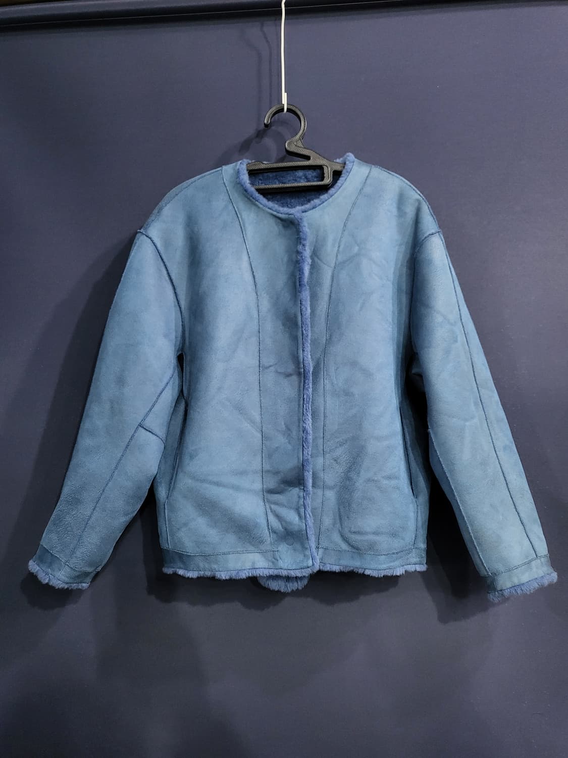 city gee(씨티지)양모 리버시블 무스탕 상품이미지6