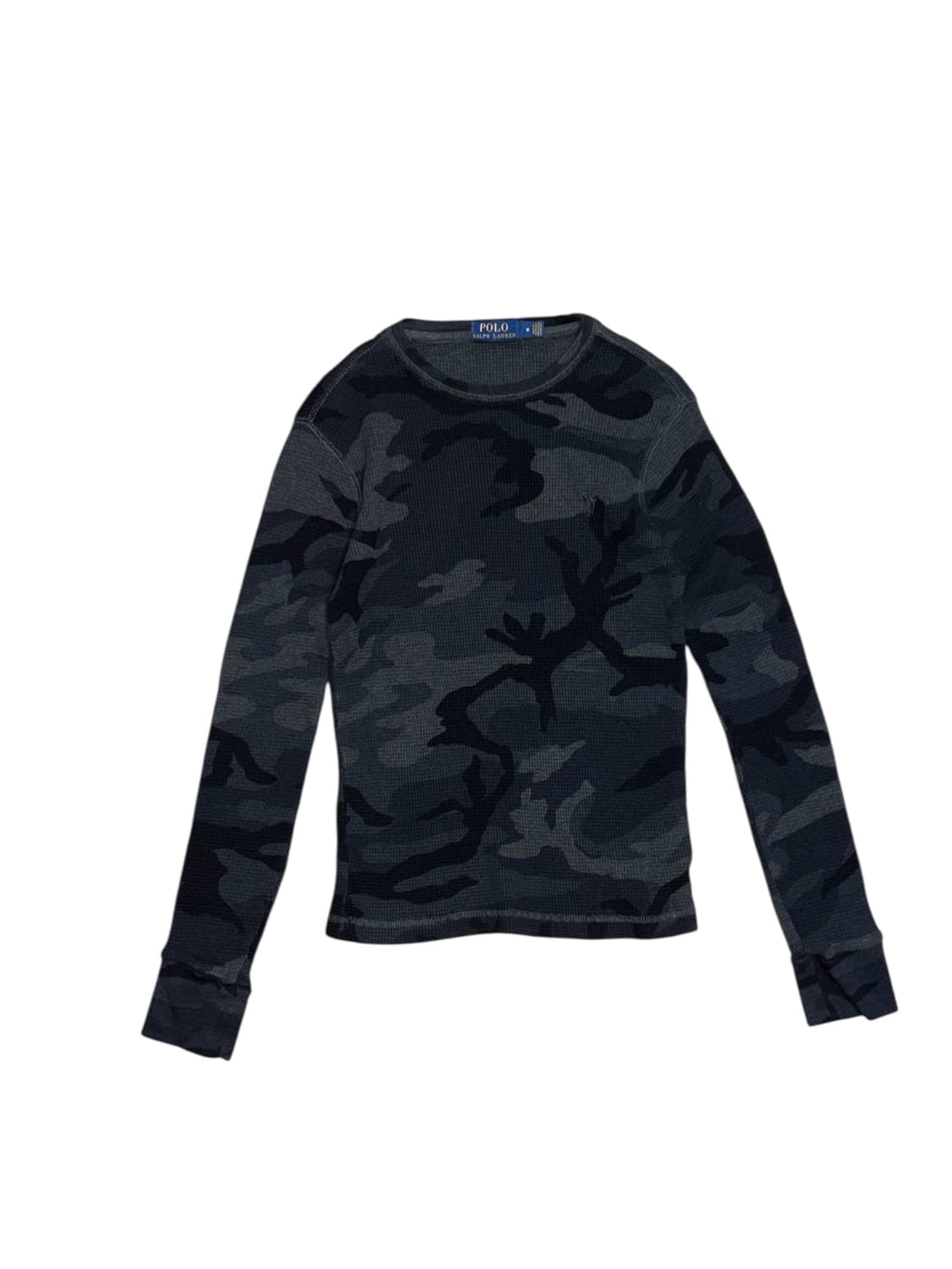 폴로 랄프로렌 카모 와플 롱슬리브 상품이미지1