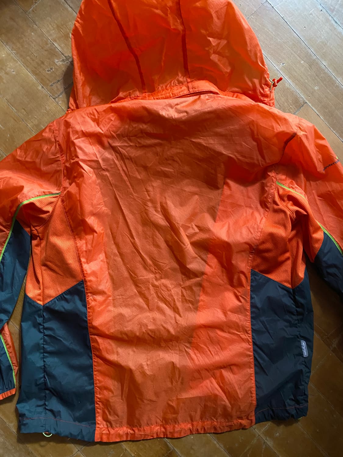 밀레 등산 바람막이 자켓 오렌지 100 상품이미지5