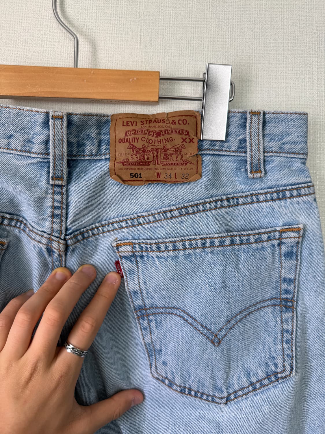 90s made in usa levis 501 31 상품이미지5