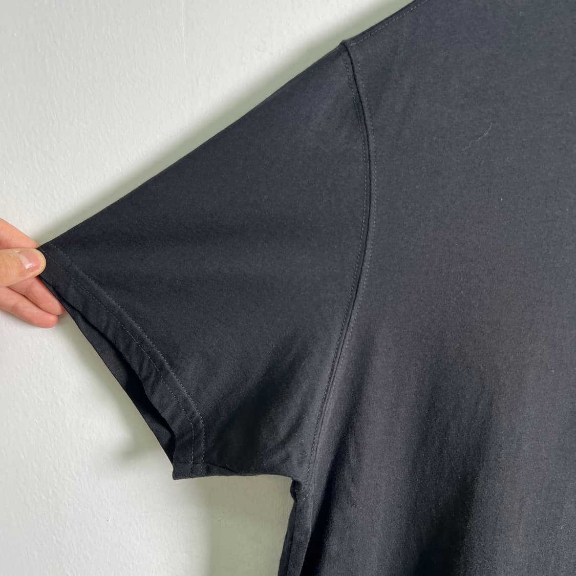 필립플레인 블랙 로고 자수 반팔 티셔츠 L 상품이미지7
