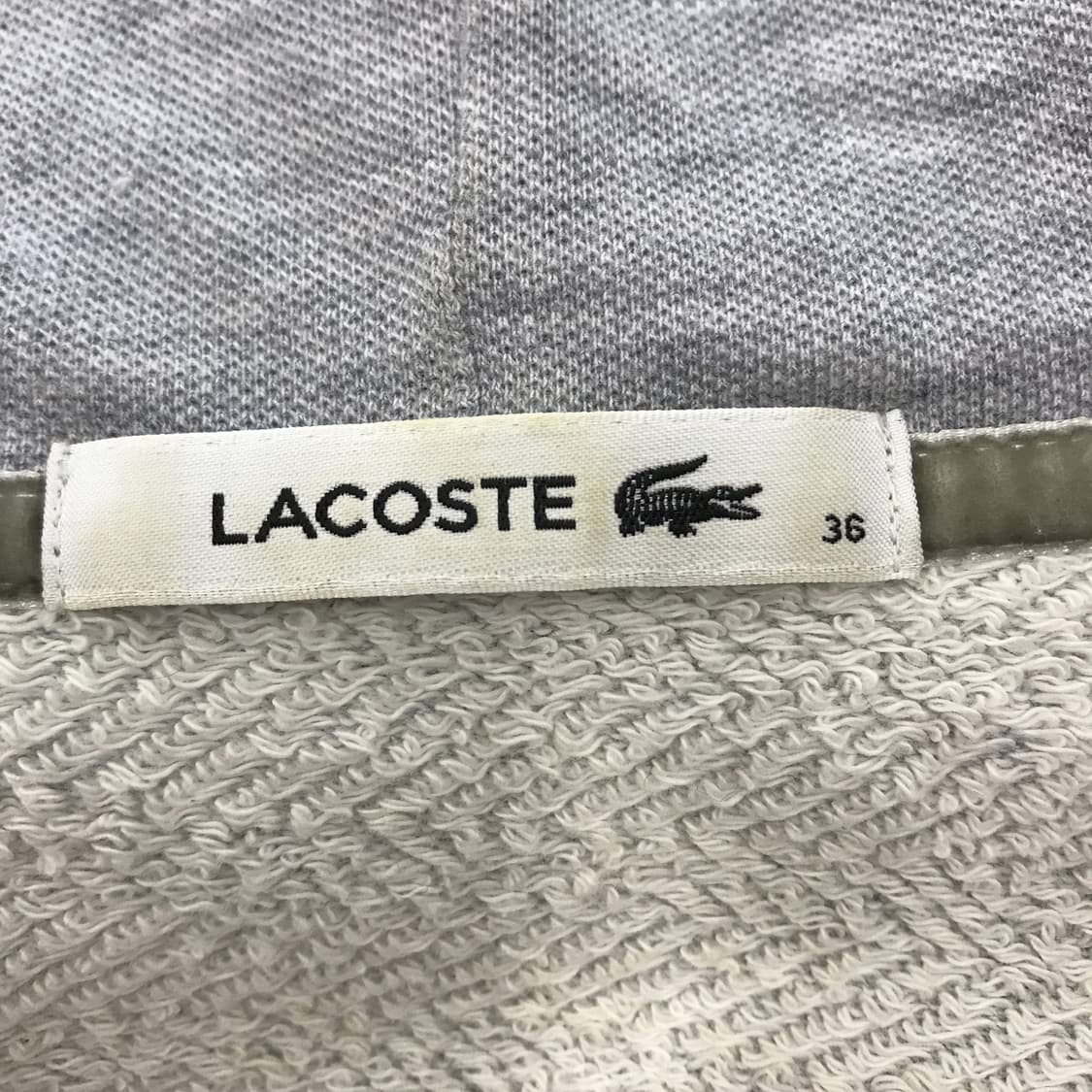 라코스테 자카드패턴 투웨이 후드집업 [여성95] 상품이미지5