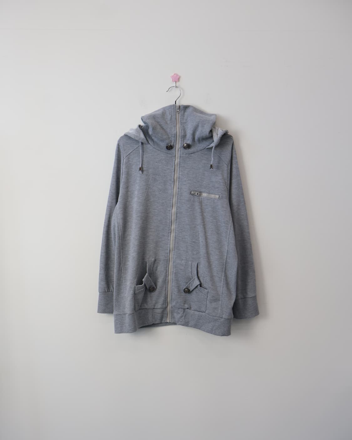 Jpn Y2k Cotton Zip Up Hoodies 상품이미지4