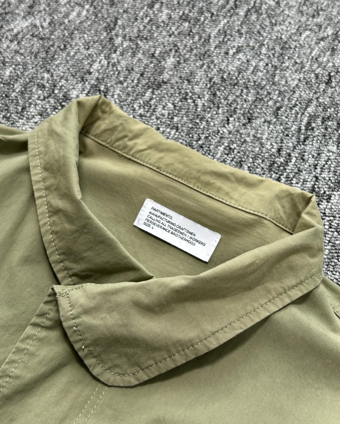 파르티멘토 카키 야상 필드 자켓  상품이미지5