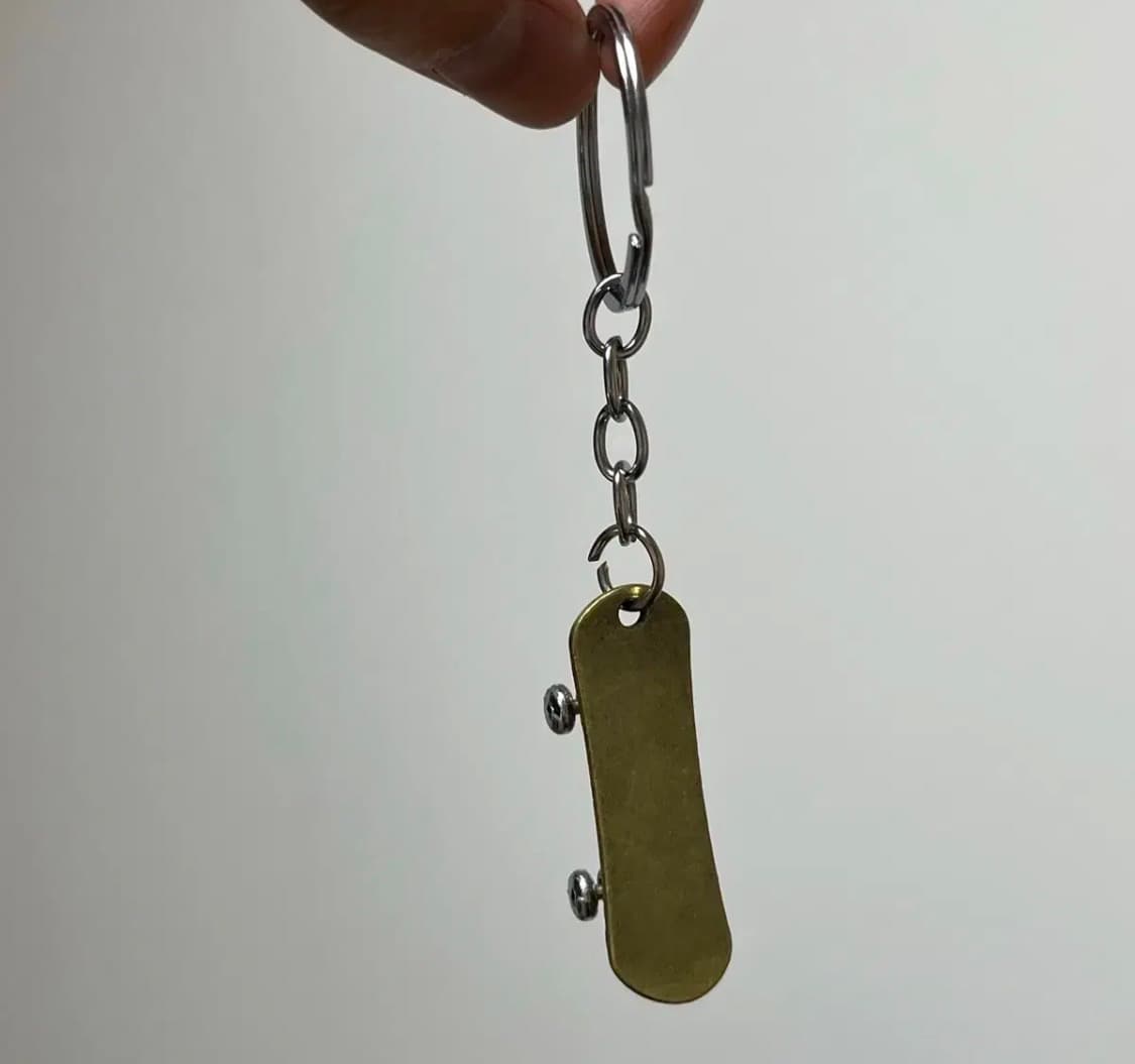 [새상품] 스케이트보드키링 빈티지 상품이미지1