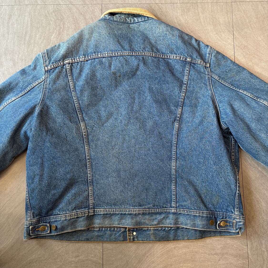 90s 90년대 생산 리 스톰라이더 데님 자켓 상품이미지9