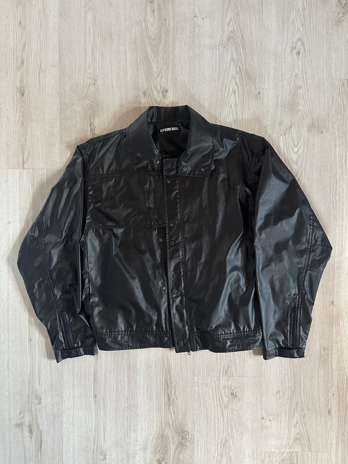hyeinseo 왁스드코튼자켓 waxed cotton jacket 상품이미지3
